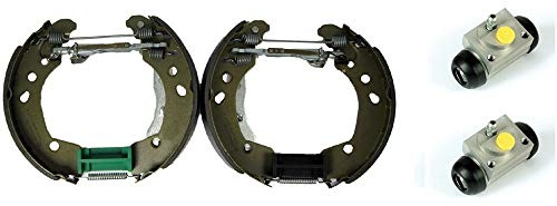 BREMBO Bremsbackensatz K56012 | Kompatibel mit: NISSAN MICRA C+C III, MICRA III, NOTE, RENAULT CLIO III, CLIO III Grandtour, MODUS / GRAND MODUS