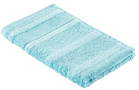 Cawö Handtücher Noblesse2 Uni 1002 toalla de invitado 30 x 50 cm blau