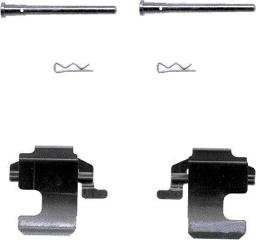 QUICK BRAKE 109-1273 Zubehörsatz Scheibenbremsbelag Vorne Kompatibel mit FIAT PANDA 169
