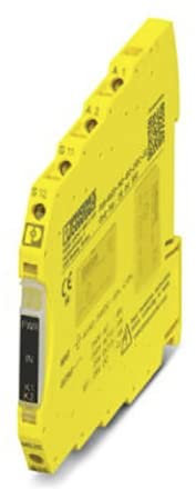 PHOENIX CONTACT PSR-MS30-1NO-24DC-SC Sicherheitsrelais für Not-Halt und Schutztüren, 1 Freigabestrompfad, 24 V DC, Feste Schraubklemme, 6.8mm Länge, 93.1mm Breite
