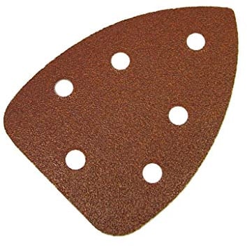 Faithfull AORYOBIA Hook and Loop Ryobi Assorted Sanding Sheet - Red