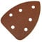 Faithfull AORYOBIA Hook and Loop Ryobi Assorted Sanding Sheet - Red