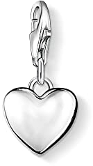 Thomas Sabo Damen Charm-Anhänger Herz Charm Club 925 Sterling Silber 0913-001-12