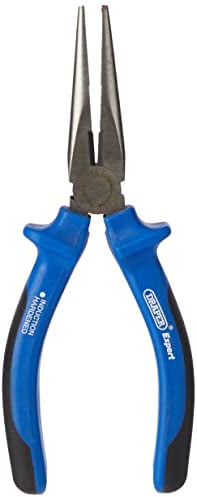 Draper 68887 36BN Expert Long Nose Plier, 160mm, Blue