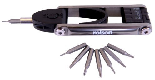 Rolson 28224 8-in-1 Precision Screwdriver Bit Set