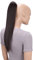 CAISHA 50cm Clip on Zopf Haarteil Pferdeschwanz Haarverlängerung Kunsthaar Glatt Braun H69