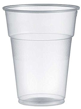 Juego de 300 vasos de plástico de 250 ml para agua, bebidas cócteles, granitas, frappe' Plastic Cups Vaso rígido