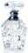 H&D HYALINE & DORA 4ML Crystal Perfume Bottle,Clear Vintage Glass Empty Bottle Mini Refillable Collection