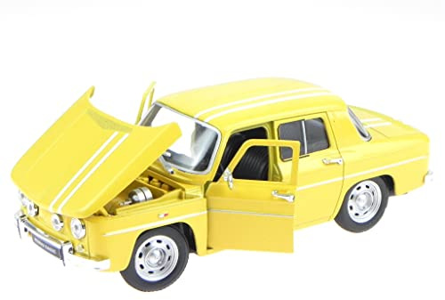 Welly Renault 8 R8 gelb Modellauto 24015 1:24