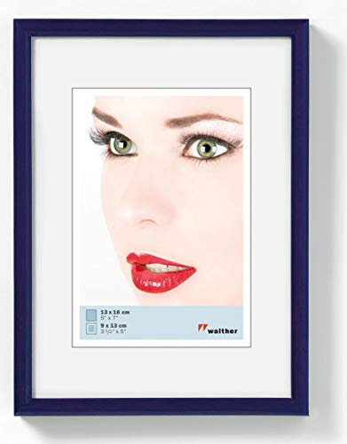 Walther KL824H Galeria Kunststoffrahmen im Format 18 x 24 blau