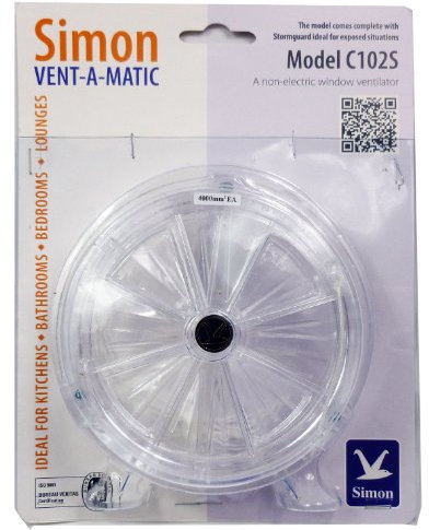Vent-a-matic Rotary Ventilator 102 with Stormguard C102S