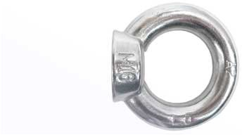 25 Ringmuttern Edelstahl A2 M6