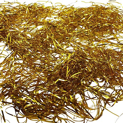 Lametta, Weihnachtsbaum Schmuck, Christbaum Deko, Weihnachten, Lametta, BE-gold
