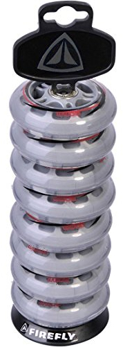 Firefly Unisex rollen/kogellagerset Inlineskates rollen, durchsichtig, 72 EU