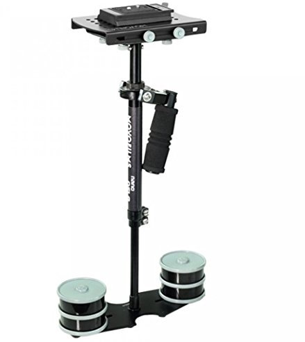 FLYCAM DSLR Nano 19”/48cm Mini Steadycam palmare stabilizzatore fotocamera, Payload 700gm| Quick Release + Storage Bag (DSLR-NANO-QR)
