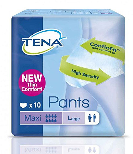 NRS Healthcare Tena Pants Maxi mit ConfioFit – Pack 10
