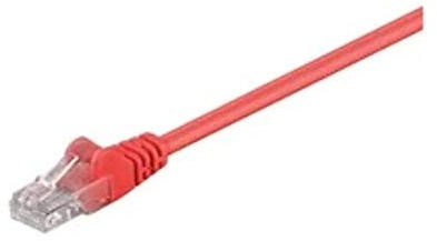 MicroConnect b-utp50025r 0.25 m CAT5e U/UTP Patch Cable (UTP) Network Cable – Red (0.25 m CAT5e U/UTP NETWORK CABLE (UTP), RJ-45/RJ-45, Red)