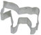 R&M Ausstechform Pferd 10,2 cm aus langlebigem, günstigem verzinntem Stahl