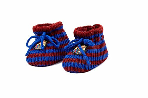 FC Barcelona, offizielles Produkt, gestrickt, mit Wappen für Neugeborene