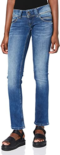 Pepe Jeans Venus Femme Jeans, Blue (Denim-d24), 31W / 32L