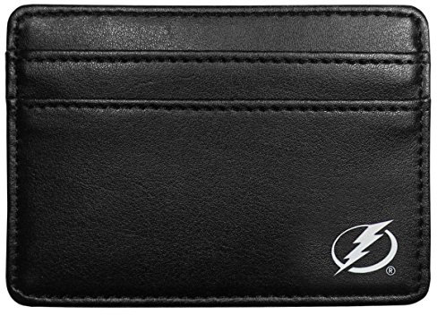 Siskiyou Sports NHL Tampa Bay Lightning Weekend Geldbörse aus Leder, Schwarz