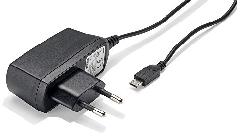 Slabo Chargeur Secteur Micro USB - 1000mA - pour Samsung Galaxy Xcover 3 / Xcover 4 Téléphone Portable Chargeur de Voyage Chargeur Rapide - Noir