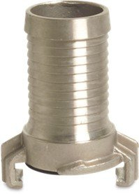 GEKA-kompatibel: V4A Garten-Schnellkupplung 1 Tülle Viton-Dichtung