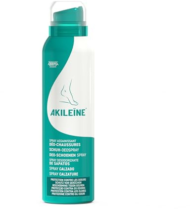 AKILEÏNE® - SPRAY PARA CALZADO – Eliminación de Olores y Protección Microbiana - Frescura e Higiene para Tus Zapatos - Formato 150 ML