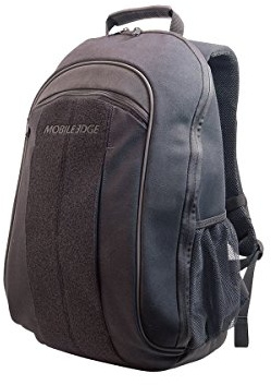 Mobile Edge Black 14 Inch Laptop, Chromebook, Mac, Eco-Friendly Backpack, Cotton Canvas, for Men, Women Business, Students MECBPM1