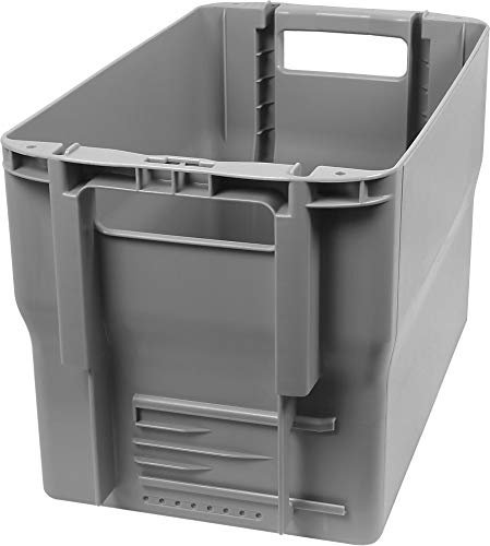 normani Postkiste Briefbehälter Typ 2 Stapelbox Postbehälter mit Einsteckfach Größe 5 Stück