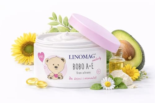 Linomag, Bobo A+E protective cream for children and babies, 50ml