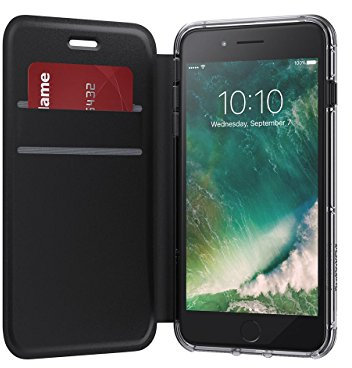 Griffin Survivor Clear Wallet Case for iPhone 7 Plus - Black, GB42812