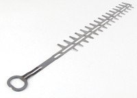 Lama per tagliasiepi bifacciale 450 mm pezzo di ricambio per Stihl