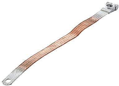 HELLA 8KX 719 757-001 Cinta de masa - 12/24V - 80A - Ø borne: 15.9mm - Long.: 400mm - Sección transversal [mm²]: 21mm²