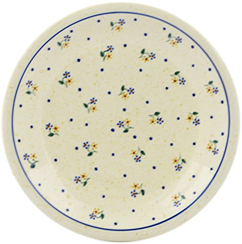 Original Bunzlauer flacher Teller/Essteller Ø24.0 cm H=3.2cm Dekor 111