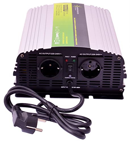 Spannungswandler Sinus USV 12V 1000/2000 Watt Inverter Wechselrichter