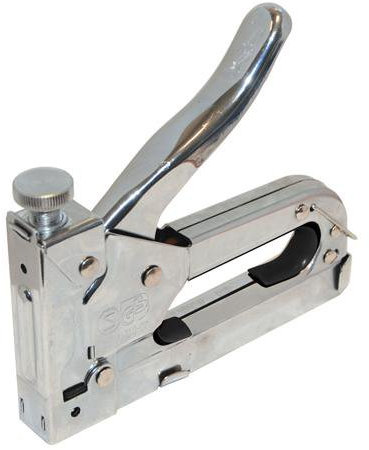 3-in-1 Steel Staple Gun, Nail Gun & Cable Stapler 4mm-14mm - for Skirting Board