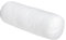 sleepling Basic 100 Nackenrolle, Zierkissen, Sofakissen, 15 x 40 cm, Ökotex, waschbar bis 60 Grad, Made in EU, Füllmengengarantie, Größengarantie, weiß