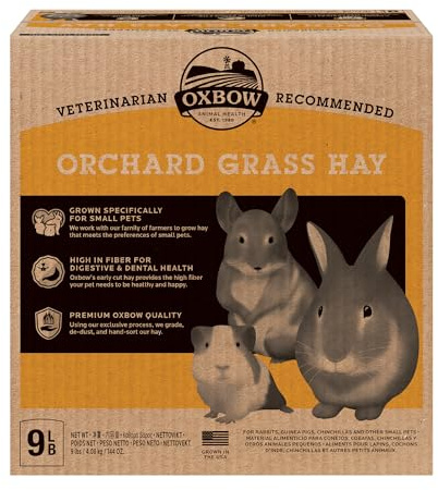 Orchard Grass Petlife Oxbow Hay for Small Pet, 4.05 Kg