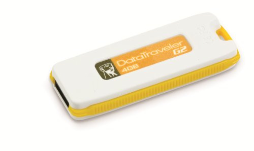 Kingston DataTraveler Speicherstick 4GB (2. Generation, Twin Pack, USB 2.0) gelb