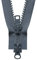 YKK Cerniera a Scorrimento bidirezionale, No. 578 Grigio Scuro, 76 cm Length
