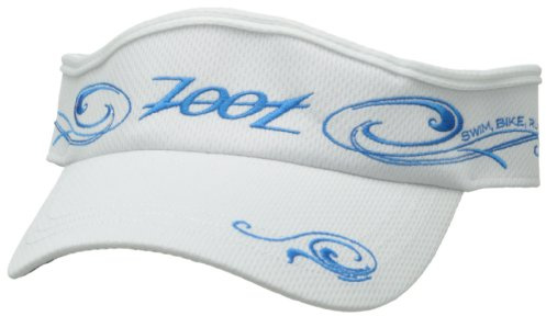Zoot Damen Accessories W Performance Ventilator Visor, White/Splash, One size, 2641753.1.2