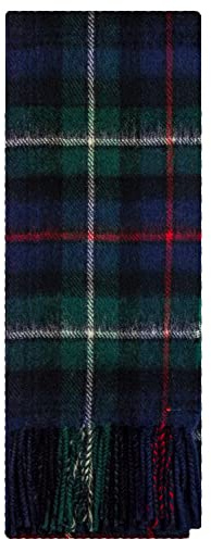 I LUV LTD MacKenzie Modern Tartan 100% Lammwolle Schal Hergestellt in Schottland