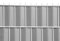 Zaun-Nagel Sichtschutzstreifen Blickstopp Windschutz PVC für Doppelstabzaun Balkon Garten 70 m Silbergrau inkl. 12 Clips