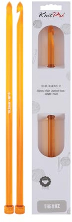 KnitPro 10 mm Single Ended Tricot/Afghanischen Häkelnadel, Mehrfarbig