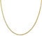 COZMOS Feine Silberkette Kordelkette Seilkette Halskette Kette Collier Armband Fußkette 925 Silber Sterling 18K Goldkette vergoldet 1mm - 15 20 25 30 35 40 45 50 55 60 65 70 75 80 85 90 95 100cm