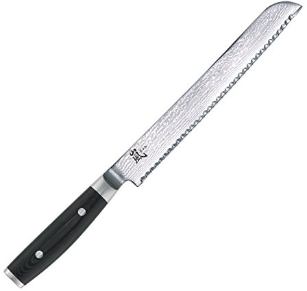 Yaxell RAN Damast Messer Brotmesser 23cm