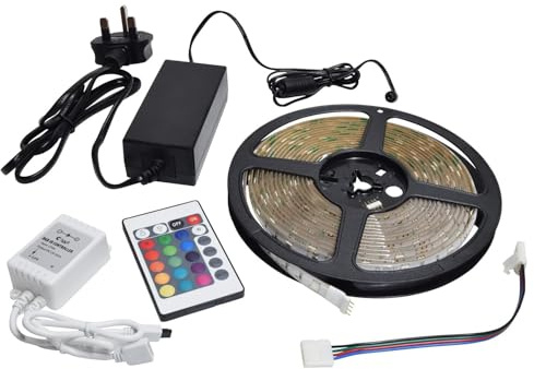 Lyyt | Do It Yourself led Strip Light Kit | Multi Coloured (RGB) - 5 Metre