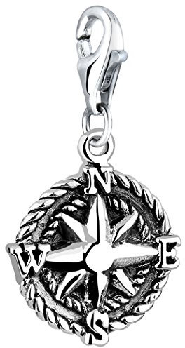 Nenalina charm rosa dei venti in argento per donna 713146-000