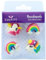 Culpitt Rainbows & Unicorns Sugar Piping's, Edible Cake Decorations, Unicorn Cupcake Decorations - Pack of 12